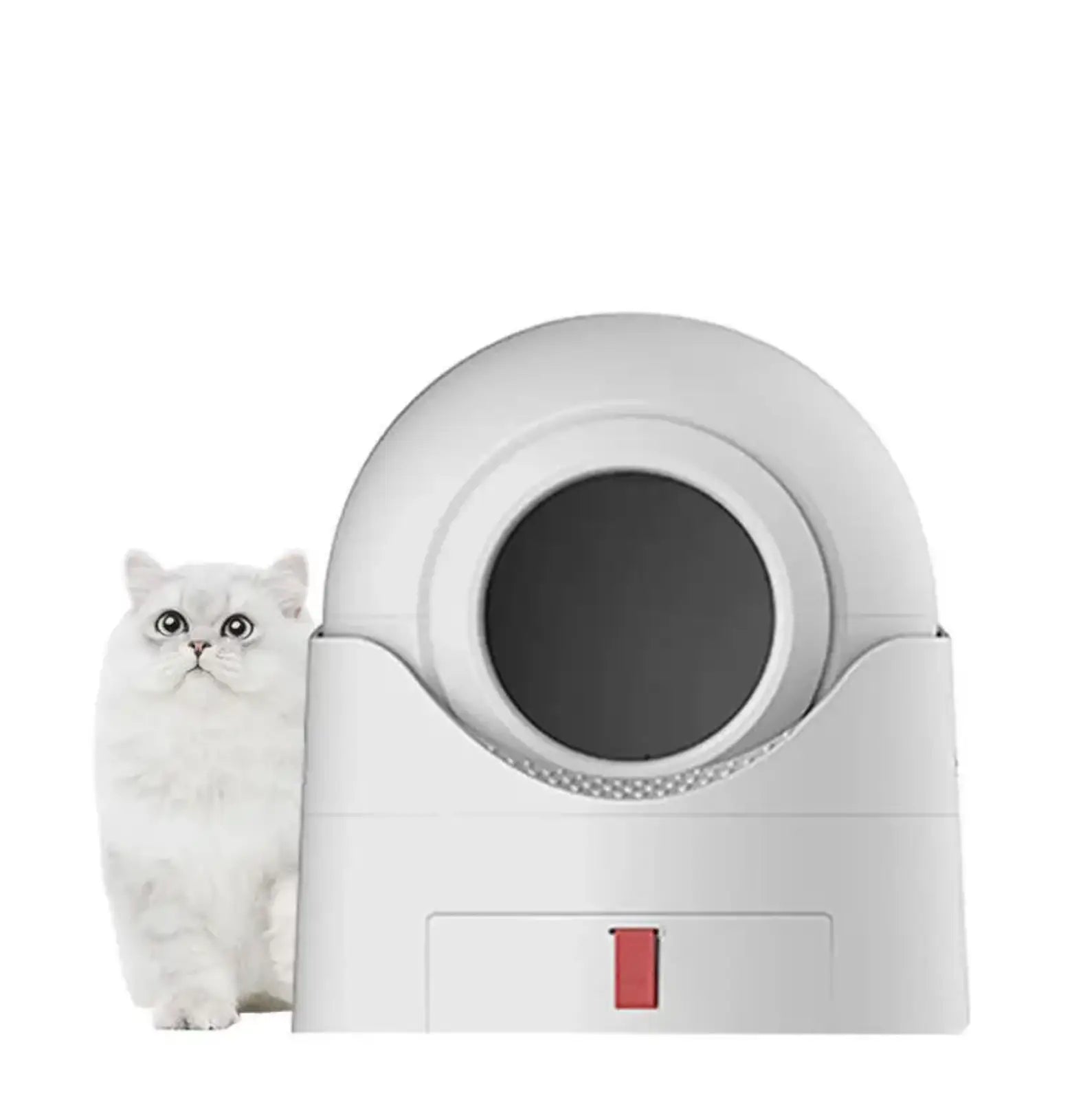 Smart Semi-Automatic Cat Litter Box | Durable Large Capacity ABS Plastic