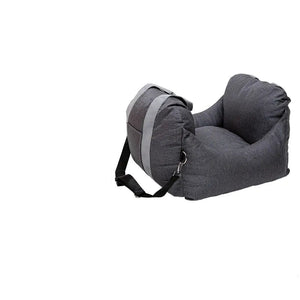 Co-Driver Car Cushion — Plush Travel Kennel for Pets up to 10kg, Lightweight & Stylish - petcareville