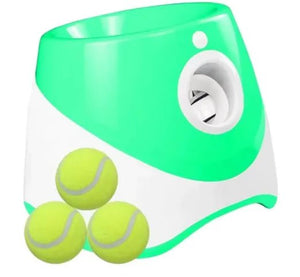 Automatic Dog Ball Launcher — Smart Interactive Toy with Adjustable Distance, Portable & Durable for All Dogs