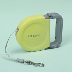 FlexiGrip Retractable Pet Leash — Ergonomic 5m ABS Handle, Lightweight, Adjustable Control & Vibrant Colors - petcareville