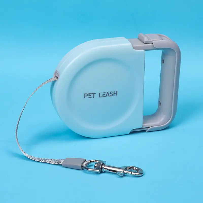FlexiGrip Retractable Pet Leash — Ergonomic 5m ABS Handle, Lightweight, Adjustable Control & Vibrant Colors - petcareville