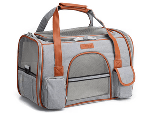 Foldable Pet Backpack — Lightweight, Corduroy Carrier with Breathable Design & Free Summer Mat, Multiple Colors - petcareville