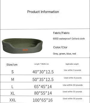 Four Seasons Pet Mattress Bed - Dogs & Cats