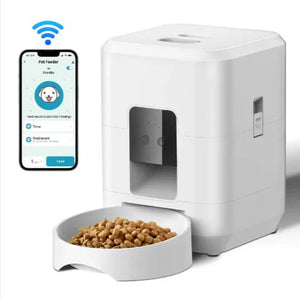 Smart Cat Feeder WiFi App Control Automatic Portion Schedule
