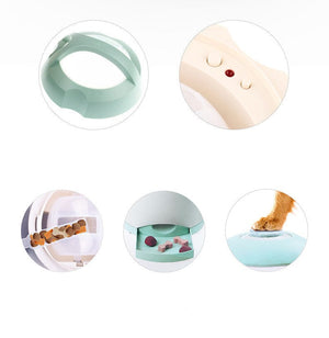 SmartFeed Button Activated Dog Feeder – Automatic Dog Food and Water Dispenser - petcareville