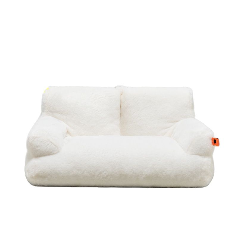Cozy Winter Pet Bed with Dutch Velvet – Soft, Durable, Anti-Collapse Sofa for Cats & Small Dogs