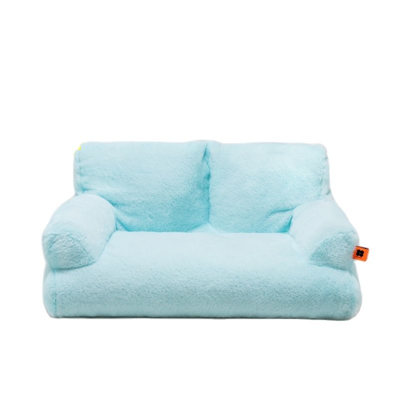 Cozy Winter Pet Bed with Dutch Velvet – Soft, Durable, Anti-Collapse Sofa for Cats & Small Dogs