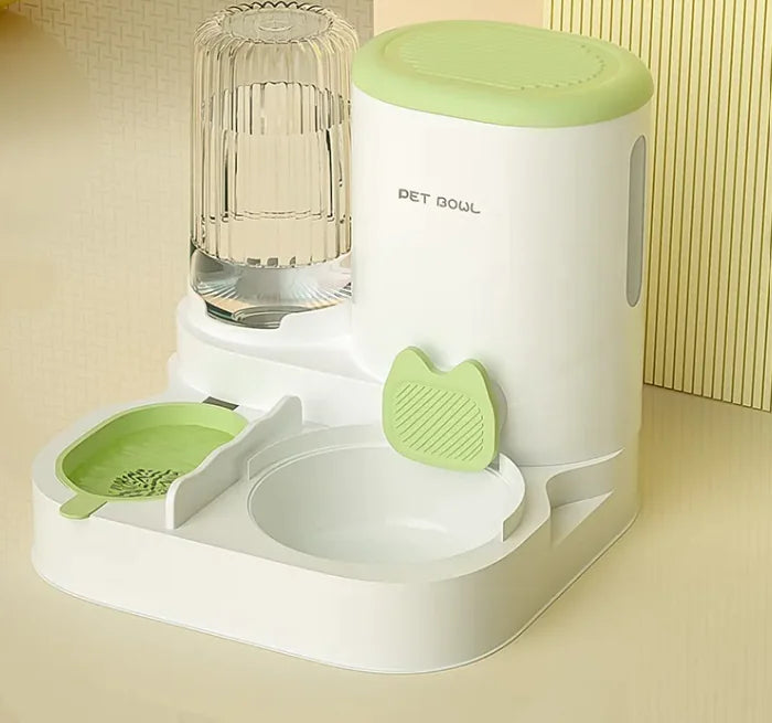 PurrfectServe Cat Feeder & Fountain