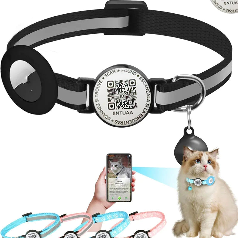 QR Code Smart Tracker Pet Collar