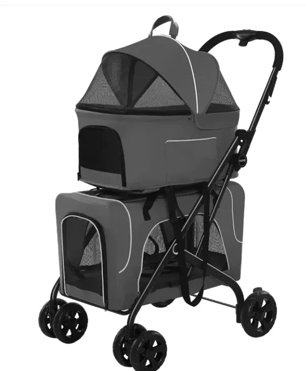 Compact Pet Stroller for Small Dogs