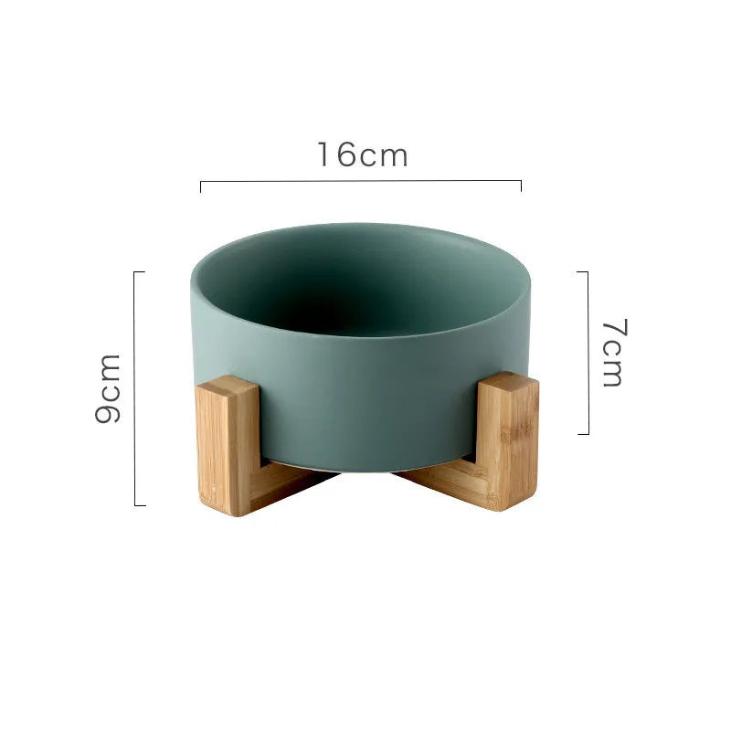 Ceramic No-Tip Pet Bowl
