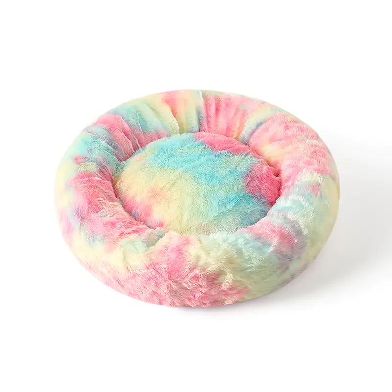 Cozy Plush Pet Bed - Winter Comfort