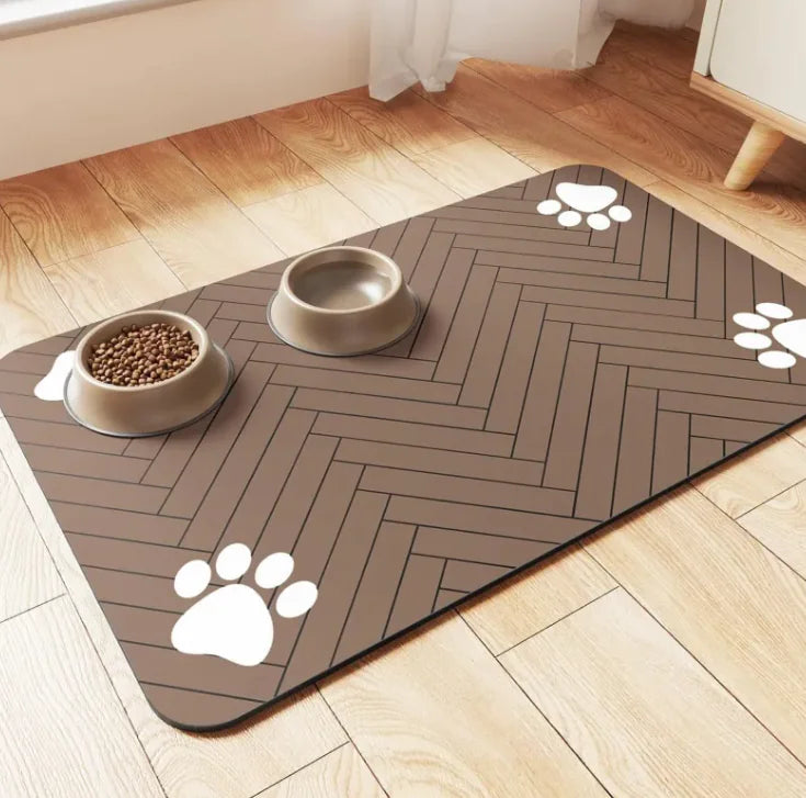 Fast-Drying Pet Meal Mat