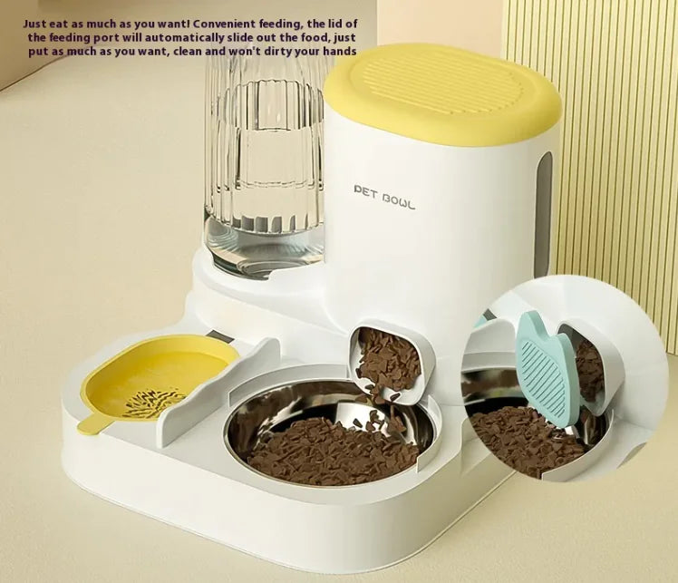PurrfectServe Cat Feeder & Fountain