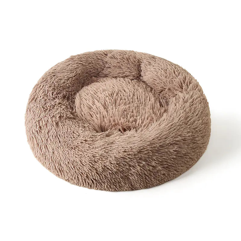 Cozy Plush Pet Bed - Winter Comfort