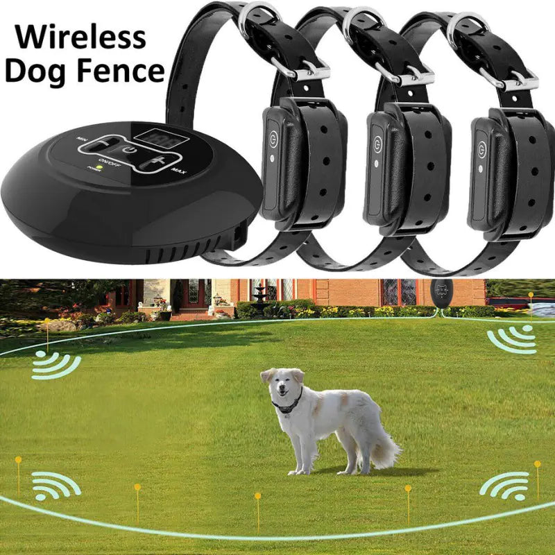 Safe Pet Fence with Bark Control for Training