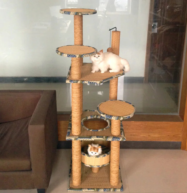 Deluxe Cat Play Tower