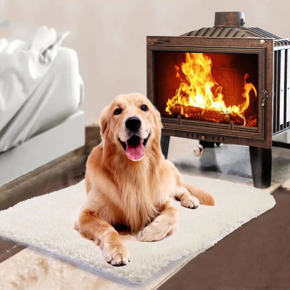 Cozy Seasonal Dog Mat