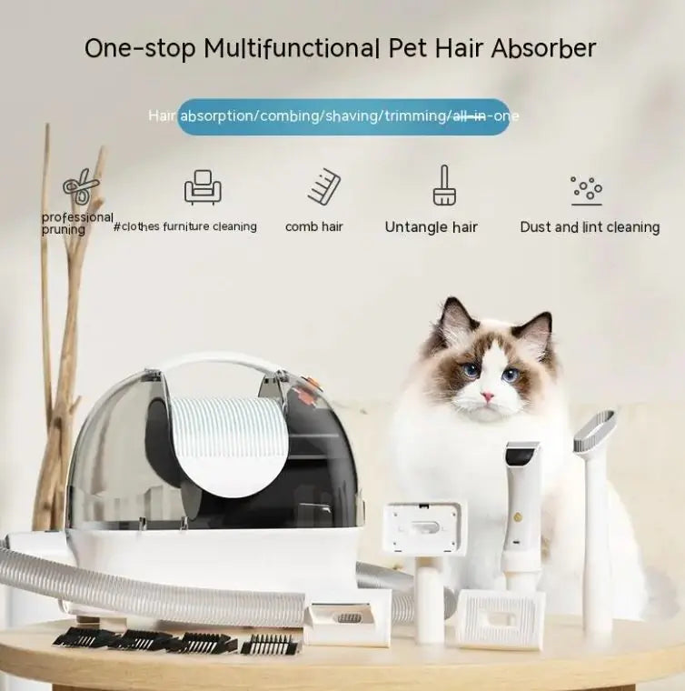 All-in-One Pet Groom & Clean Vacuum