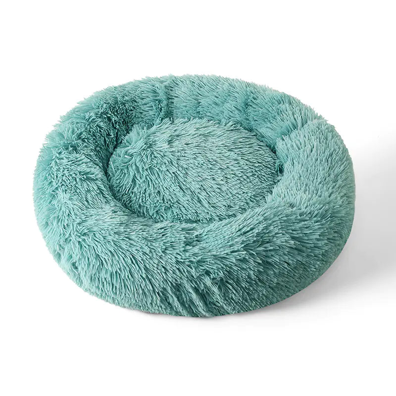 Cozy Plush Pet Bed - Winter Comfort