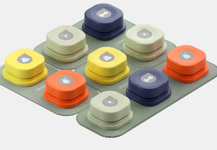 Interactive Dog Command Toy with Sound Buttons