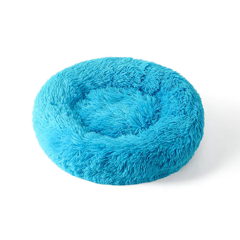 Cozy Plush Pet Bed - Winter Comfort