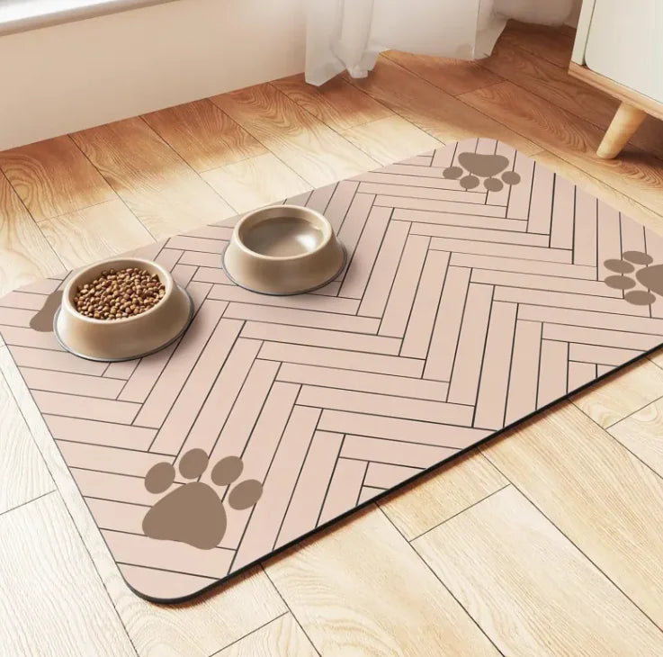 Fast-Drying Pet Meal Mat
