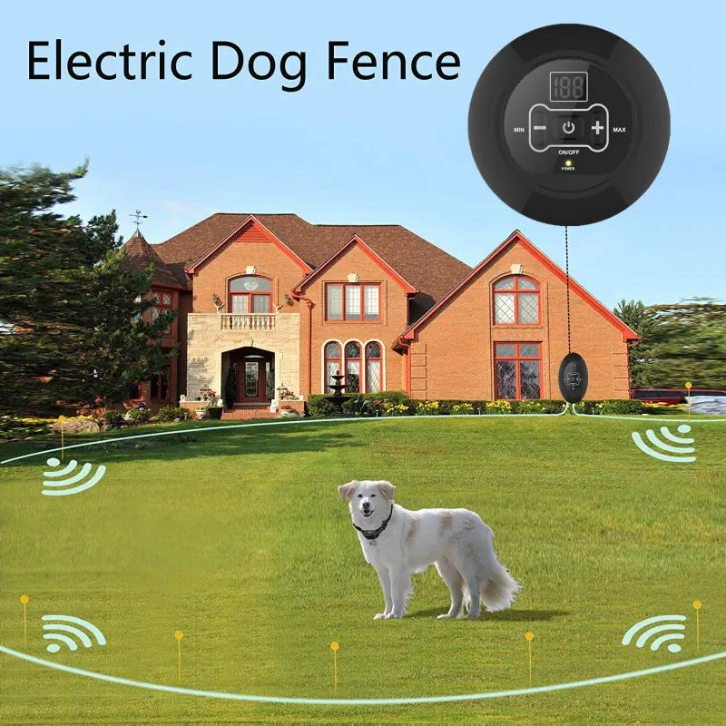 Safe Pet Fence with Bark Control for Training