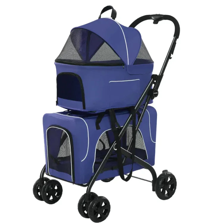 Compact Pet Stroller for Small Dogs