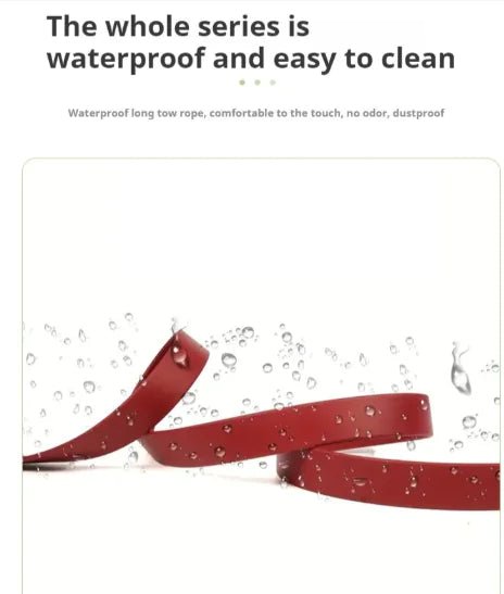 Classic Comfort Pet Leash — Durable Plain Weave Fabric, Solid-Color, Minimalist Style for Everyday Walks - petcareville