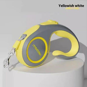 FlexiLock Pet Leash — Smooth Retractable Leash with Reliable Locking Mechanism, Durable ABS & Fabric, 3m & 5m - petcareville