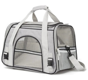 Foldable Pet Backpack — Lightweight, Corduroy Carrier with Breathable Design & Free Summer Mat, Multiple Colors - petcareville