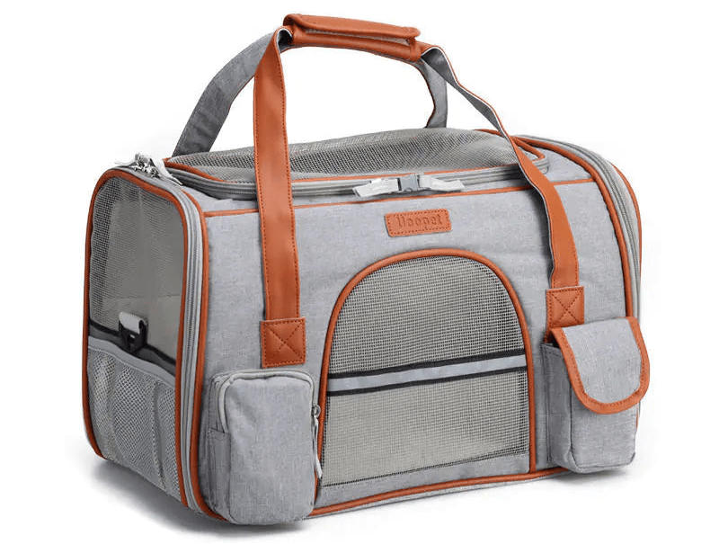 Foldable Pet Backpack — Lightweight, Corduroy Carrier with Breathable Design & Free Summer Mat, Multiple Colors - petcareville