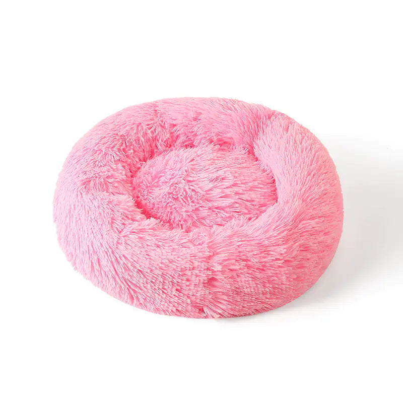Cozy Plush Pet Bed - Winter Comfort