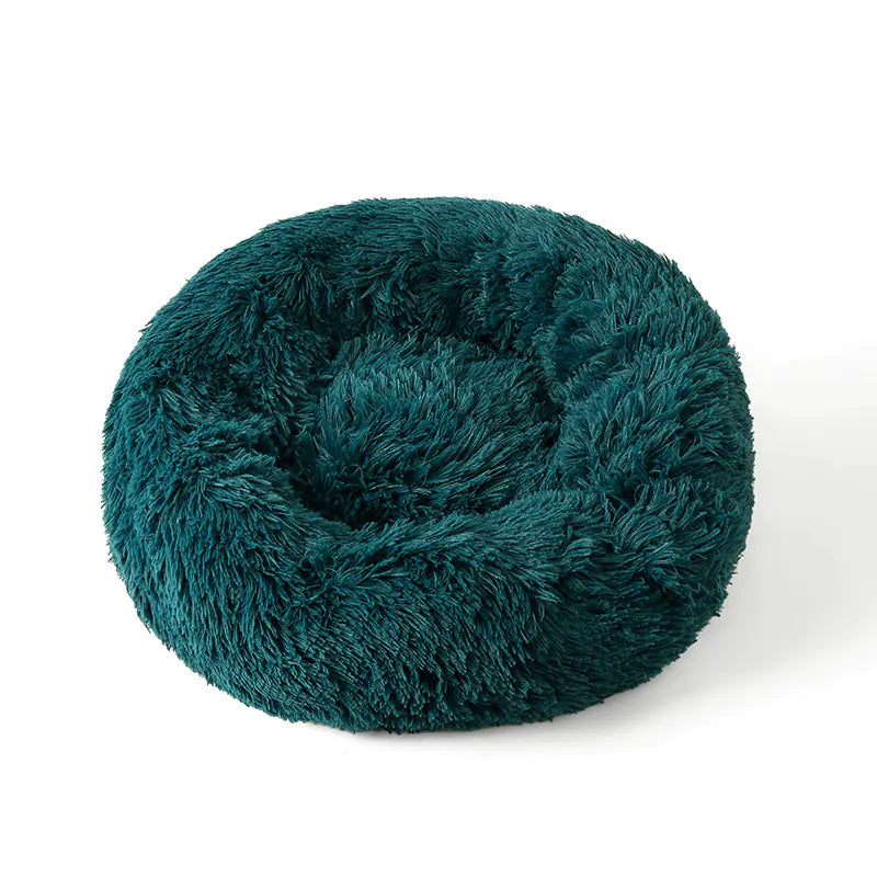 Cozy Plush Pet Bed - Winter Comfort