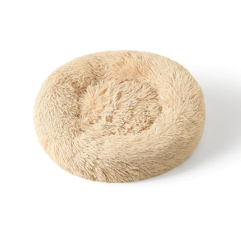 Cozy Plush Pet Bed - Winter Comfort