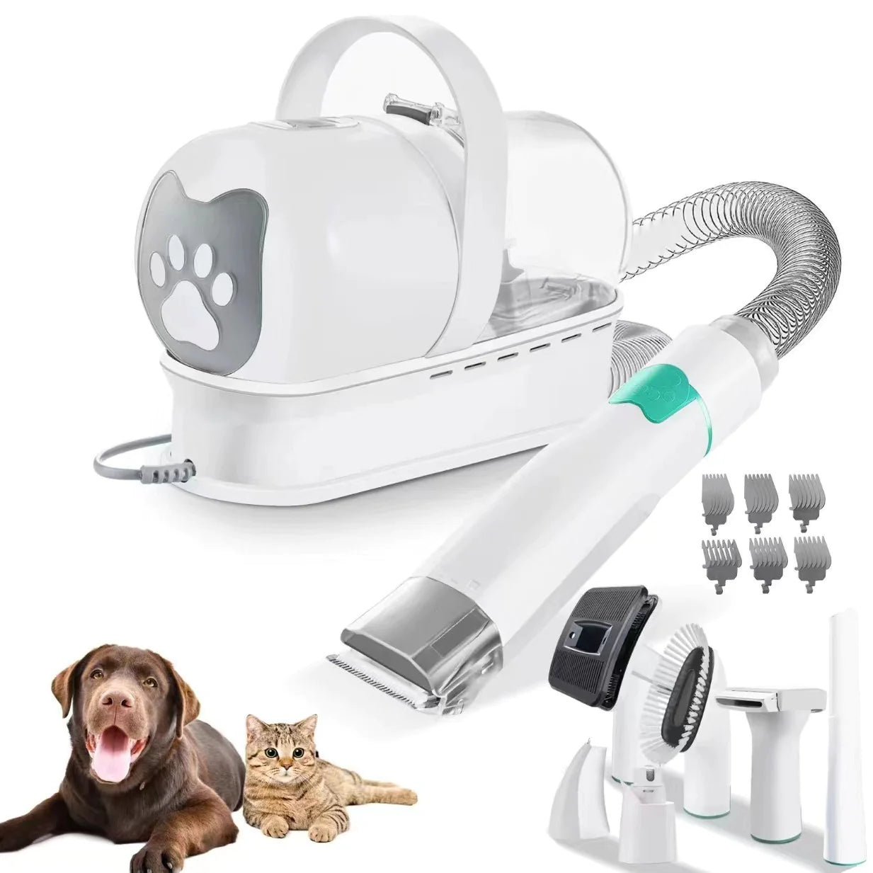 7-in-1 Vacuum Pet Groomer Pro