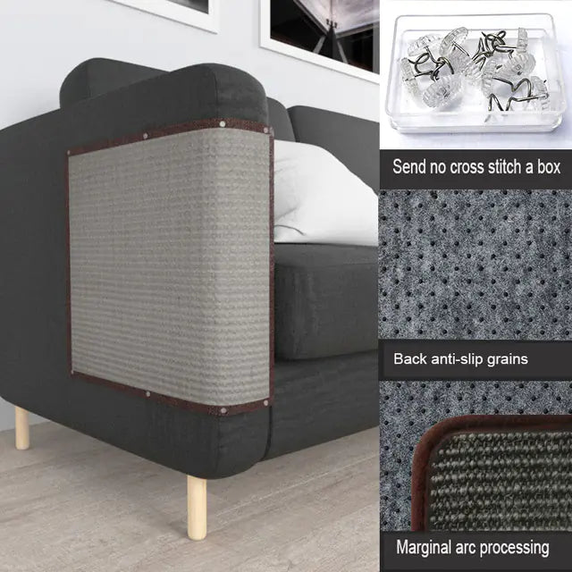 Kitty Fun Scratch Pad & Nail Care – Durable Cat Scratcher for Claw Health and Furniture Protection - petcareville