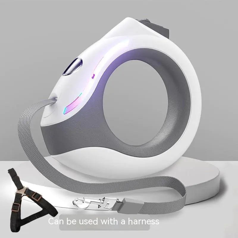 Glowing Retractable Pet Lead