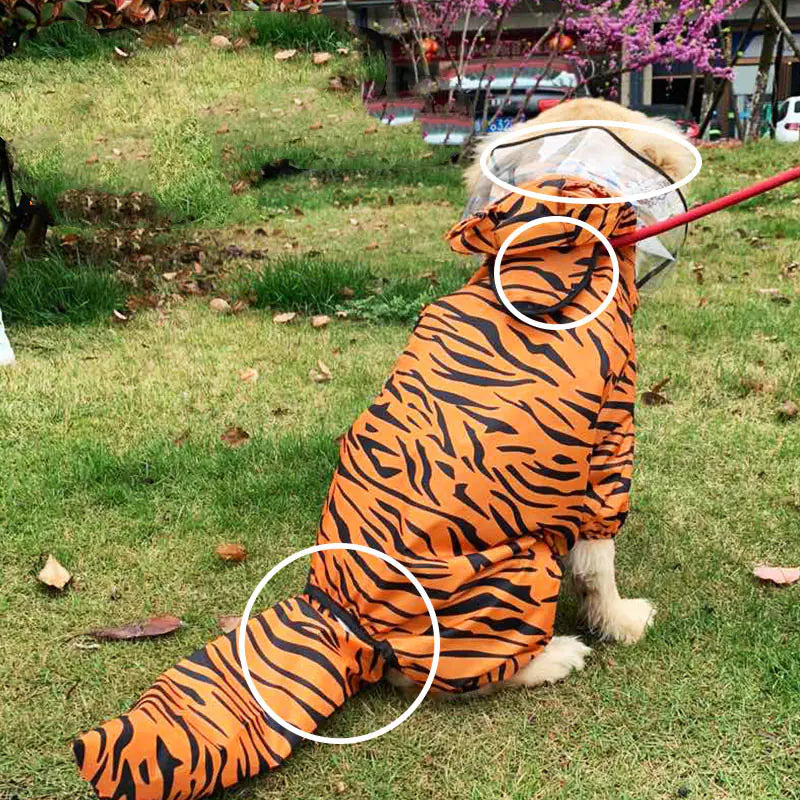 All-Inclusive Raincoat for Four-Legged Pets