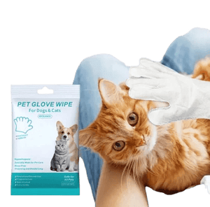 Pet Cleaning Gloves & Wipes