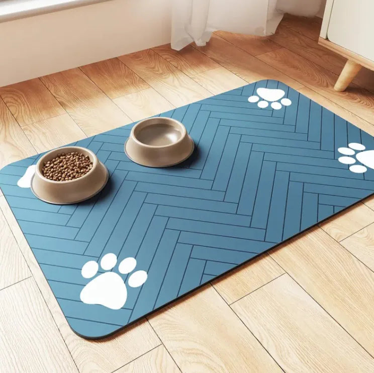 Fast-Drying Pet Meal Mat