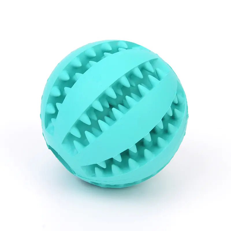 Rubber Bite-Resistant Watermelon Ball — Treat-Dispensing Interactive Toy for Dogs, Sizes 5cm & 7cm, Vibrant Colors - petcareville