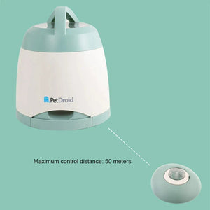 SmartFeed Button Activated Dog Feeder – Automatic Dog Food and Water Dispenser - petcareville