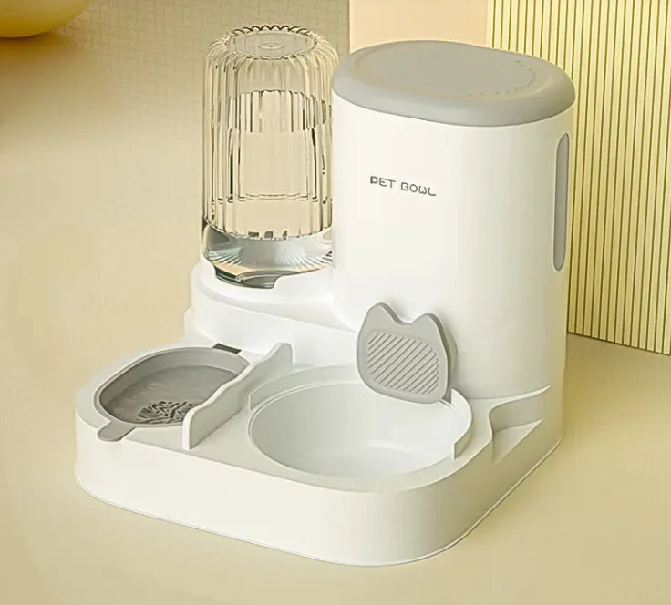 PurrfectServe Cat Feeder & Fountain