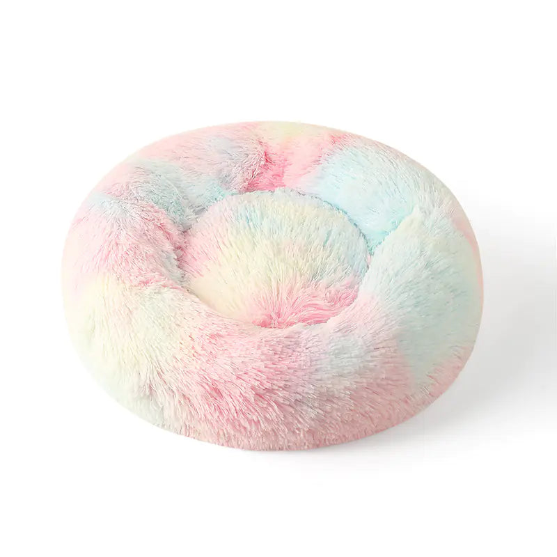 Cozy Plush Pet Bed - Winter Comfort